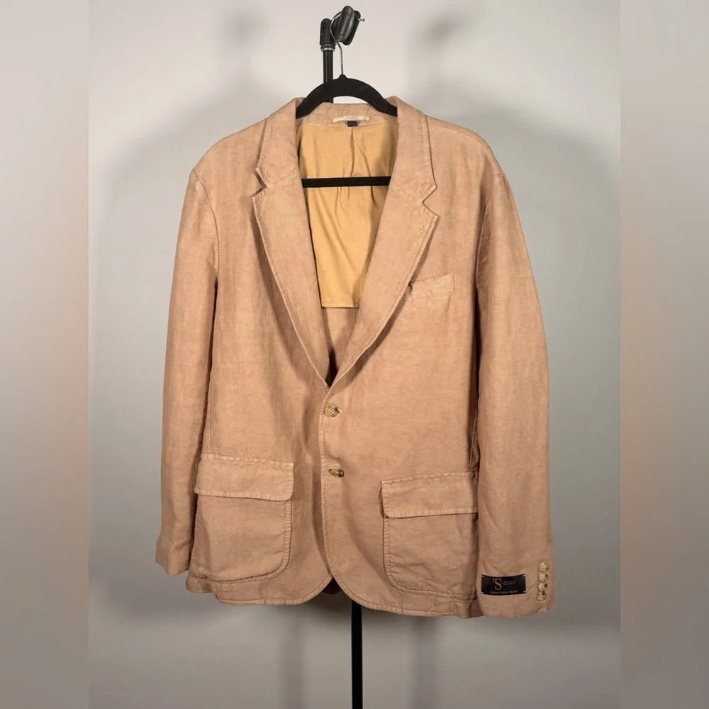 NWT New JCrew Big-fit suit jacket in Italian linen